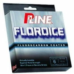 P-Line Floroice Fluorocarbon Coated Ice Line - 100 YDS.