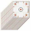 Allen EZ Aim Paper 12" X 12" Sight-In Grid White/Orange 12 Pack