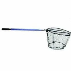 Ranger Nets Ranger Ruler Flat-Bottom Nets - Hoop Size: 22" X 20" - Handle Length: 36"-57" - Net Depth: 18"