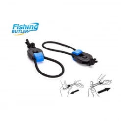 R Ideas Fishing Butlers Ultimate Rod Ties - Small - 12" - 2 Pack - Assorted Colors