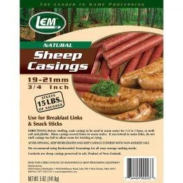 LEM Products LEM Natural Sheep Casings 1 LEM Products LEM Natural Sheep Casings