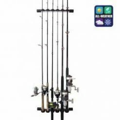 Rush Creek Creations 6 Rod Fishing All Weather Holder