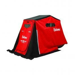 Eskimo Wide 1™ XR Thermal, Sled Shelter - Insulated - Red/Black - One Person 1 Eskimo Wide 1™ XR Thermal, Sled Shelter - Insulated - Red/Black - One Person