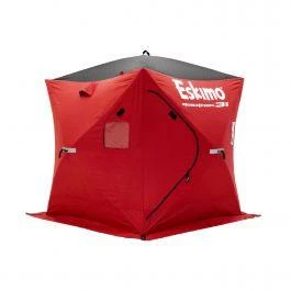 Eskimo QuickFish™ 3i Pop-Up Portable Shelter - Insulated - Red/Black - Three Person 1 Eskimo QuickFish™ 3i Pop-Up Portable Shelter - Insulated - Red/Black - Three Person