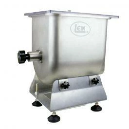 LEM Products LEM Improved Big Bite Fixed Position Meat Mixer - 25 LB. 1 LEM Products LEM Improved Big Bite Fixed Position Meat Mixer - 25 LB.