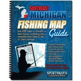SportsMaps Southeastern Michigan Fishing Map Guide 1 SportsMaps Southeastern Michigan Fishing Map Guide