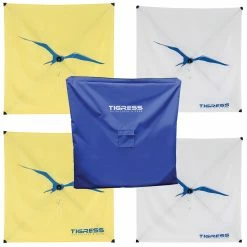 Tigress Kite Kit - 2-All Purpose Yellow, 2-Specialty White & Storage Bag
