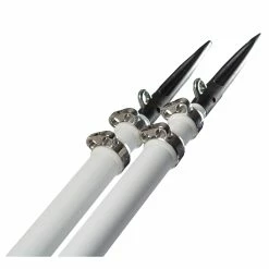 C.E. Smith Gen2 Carbon Fiber Outriggers - 16.5' - White - Pair