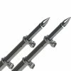 TACO Marine TACO 18' Deluxe Outrigger Poles W/Rollers - Silver/Black