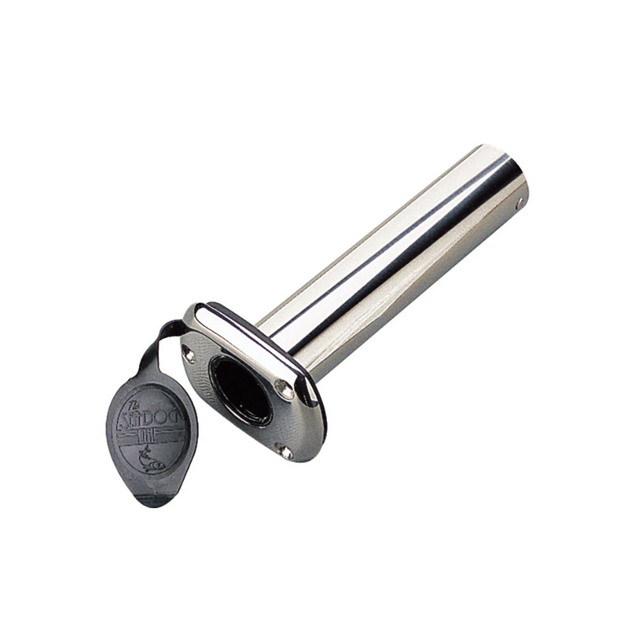 Sea Dog Sea-Dog Stainless Steel Flush Mount Rod Holder W/Cap - 90 1 Sea Dog Sea-Dog Stainless Steel Flush Mount Rod Holder W/Cap - 90