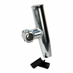 C.E. Smith Adjustable Mid Mount Rod Holder Aluminum 1-1/4" Or 1-5/16" W/Sleeve & Hex Key