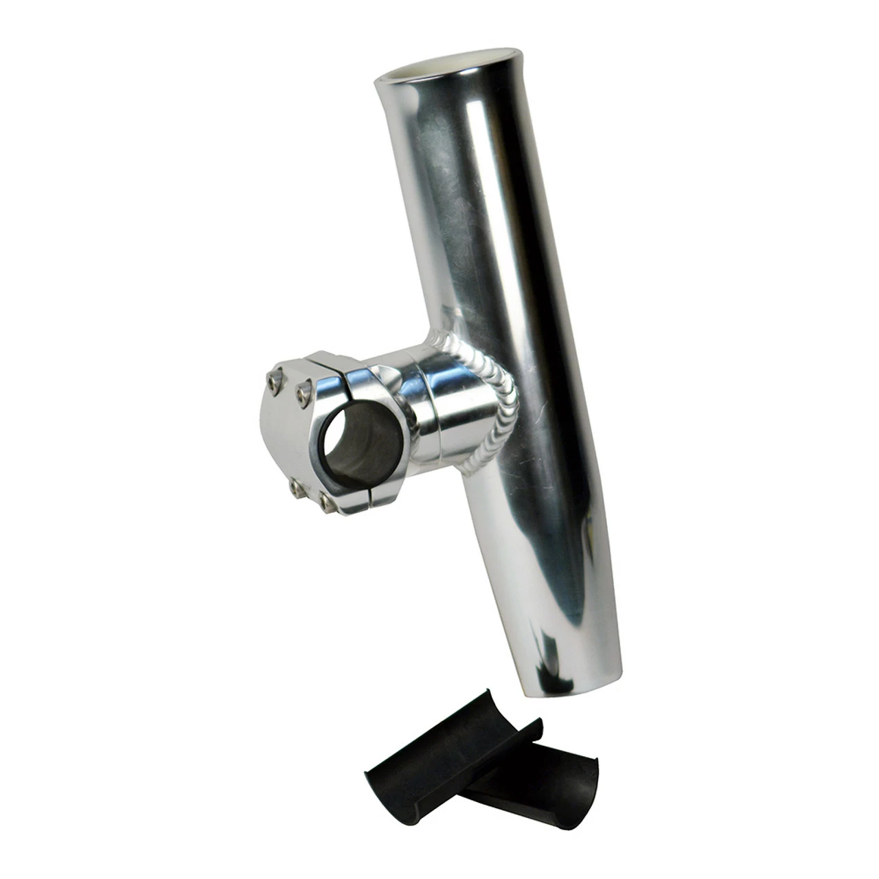 C.E. Smith Adjustable Mid Mount Rod Holder Aluminum 1-1/4" Or 1-5/16" W/Sleeve & Hex Key 1 C.E. Smith Adjustable Mid Mount Rod Holder Aluminum 1-1/4" Or 1-5/16" W/Sleeve & Hex Key