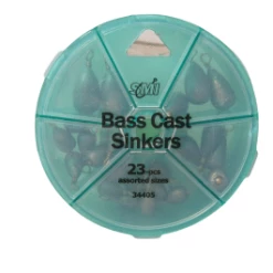Beau Mac Ent. Beau Mac Bass Casting Sinker Selector Kit - 23 Piece