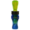 Buck Gardner Tall Timber Single Reed Duck Call - Blue/Fluoresent Green