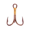 Eagle Claw 2X Treble Regular Shank Curved Point Hook