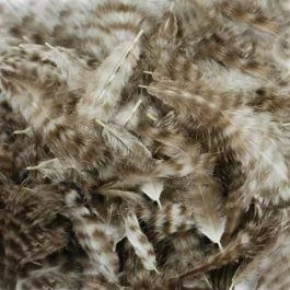 Wapsi Grizzly Marabou - Natural 1 Wapsi Grizzly Marabou - Natural