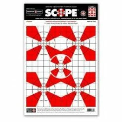 Thompson Target Lg Scope 15x19 Targets 10 Pack