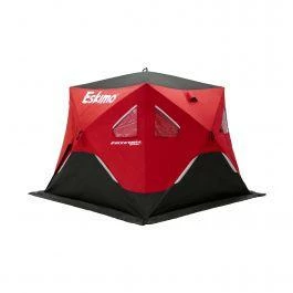 Eskimo FatFish™ 949i Pop-Up Portable Shelter - Insulated - Red/Black - 3-4 Person 1 Eskimo FatFish™ 949i Pop-Up Portable Shelter - Insulated - Red/Black - 3-4 Person