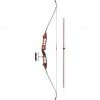 Cajun Archery Fish Stick RTF Kit - Axle-to-Axle: 56" - Draw Length: 45 - Red & Black- Right Hand