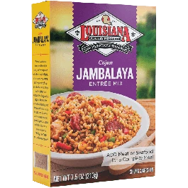 Louisiana Fish Fry Products Jambalaya Mix - Box - 7.5 Oz. 1 Louisiana Fish Fry Products Jambalaya Mix - Box - 7.5 Oz.