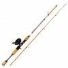 ProFISHiency Premium Micro Spincast Combo - 5' - Bright Orange