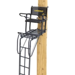 River's Edge Treestands River's Edge The Lockdown 21' Wide Ladder Stand