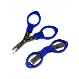 Gamakatsu Folding Braid Scissors With Split Ring Opener 1 Gamakatsu Folding Braid Scissors With Split Ring Opener