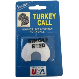 Stratton Single Reed Turkey Call 1 Stratton Single Reed Turkey Call