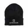 StrikerICE Trekker Stocking Hat - Black - OSFM