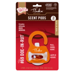 Tinks Tink's #69 Doe-In-Rut Scent Pods - 3 Pack