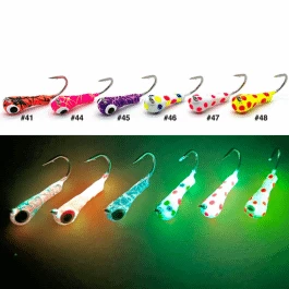 Widow Maker Lures Tungsten Glow DropLit 1 Widow Maker Lures Tungsten Glow DropLit